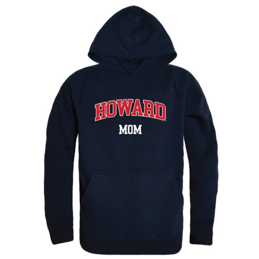 Howard University Bison Mom Fleece Hoodie Sweatshirts Heather Grey