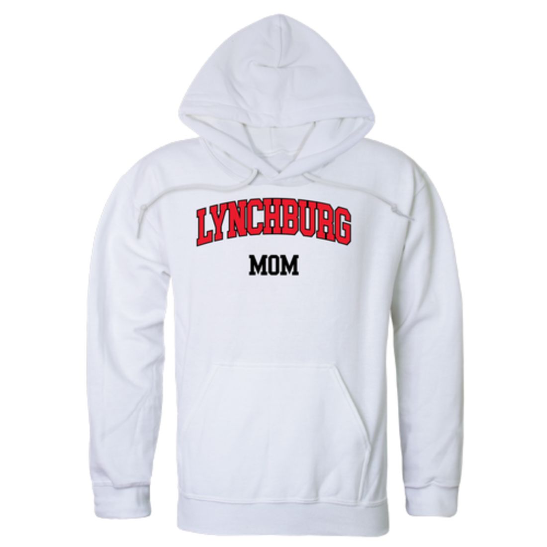 Lynchburg College Hornets Mom Fleece Hoodie Sweatshirts Heather Grey