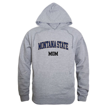 Montana State University Bobcats Mom Fleece Hoodie Sweatshirts Heather Grey