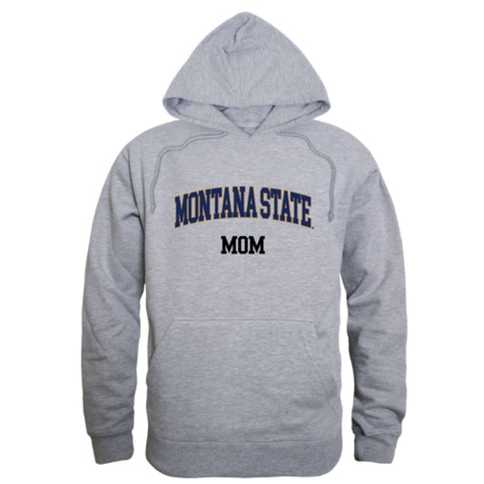 Montana State University Bobcats Mom Fleece Hoodie Sweatshirts Heather Grey