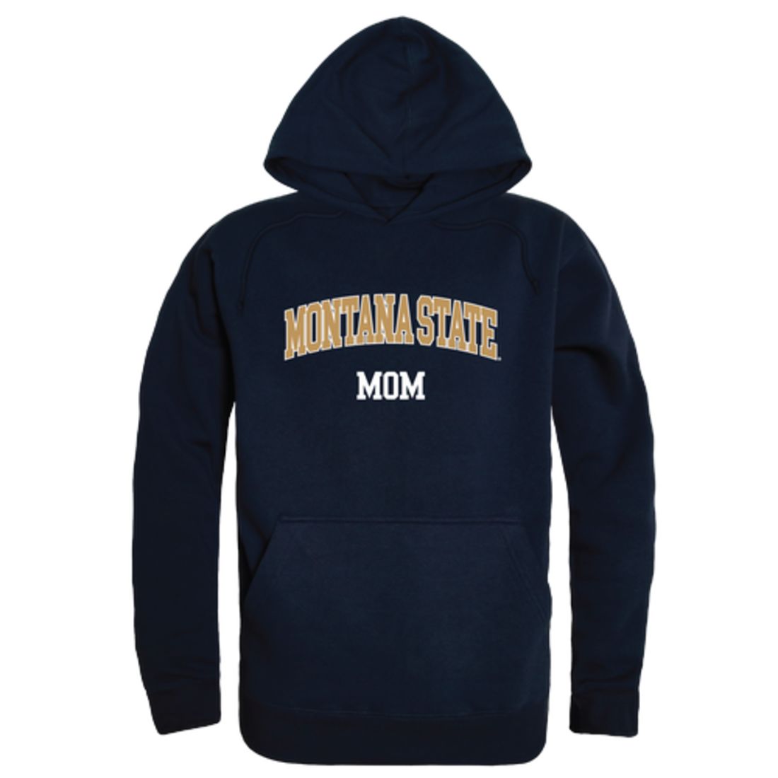 Montana State University Bobcats Mom Fleece Hoodie Sweatshirts Heather Grey