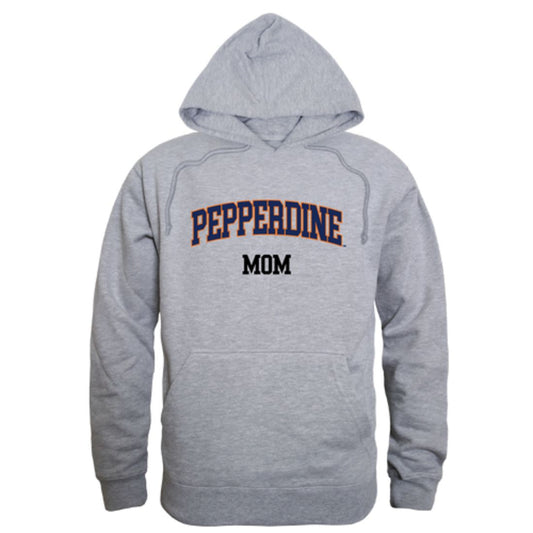 Pepperdine University Waves Mom Fleece Hoodie Sweatshirts Heather Grey