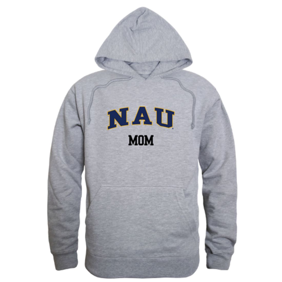 NAU Northern Arizona University Lumberjacks Mom Fleece Hoodie Sweatshirts Heather Grey