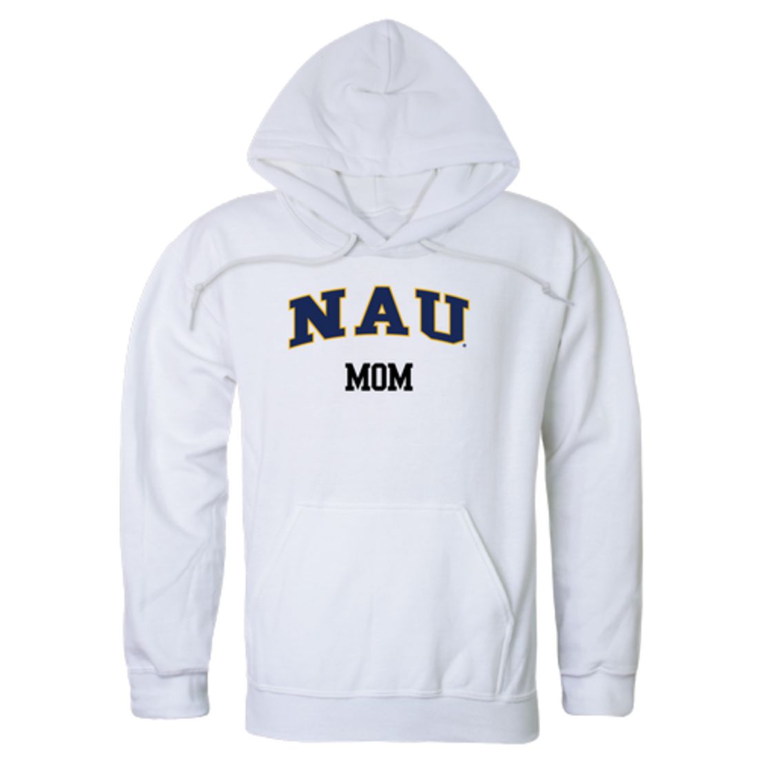 NAU Northern Arizona University Lumberjacks Mom Fleece Hoodie Sweatshirts Heather Grey
