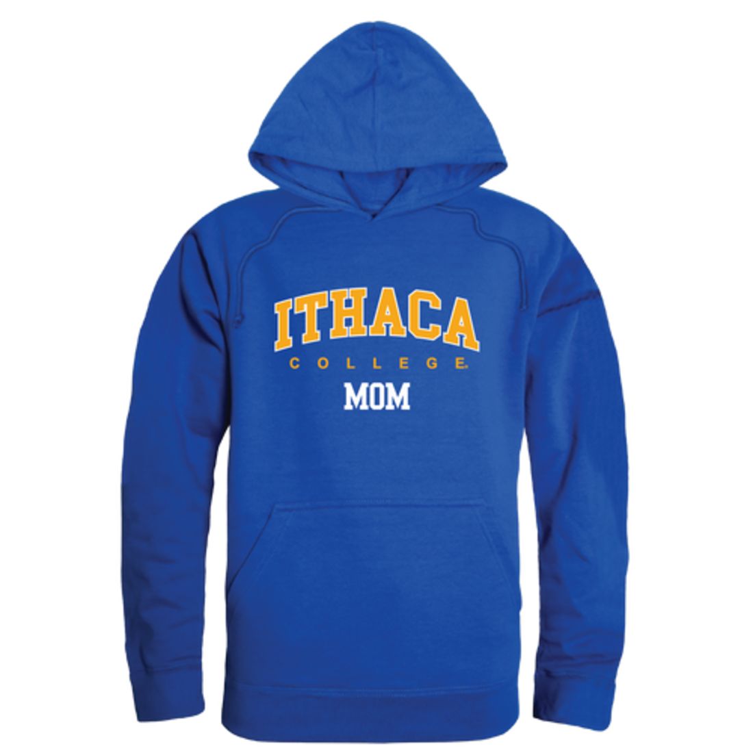 Ithaca College Bombers Mom Fleece Hoodie Sweatshirts Heather Grey