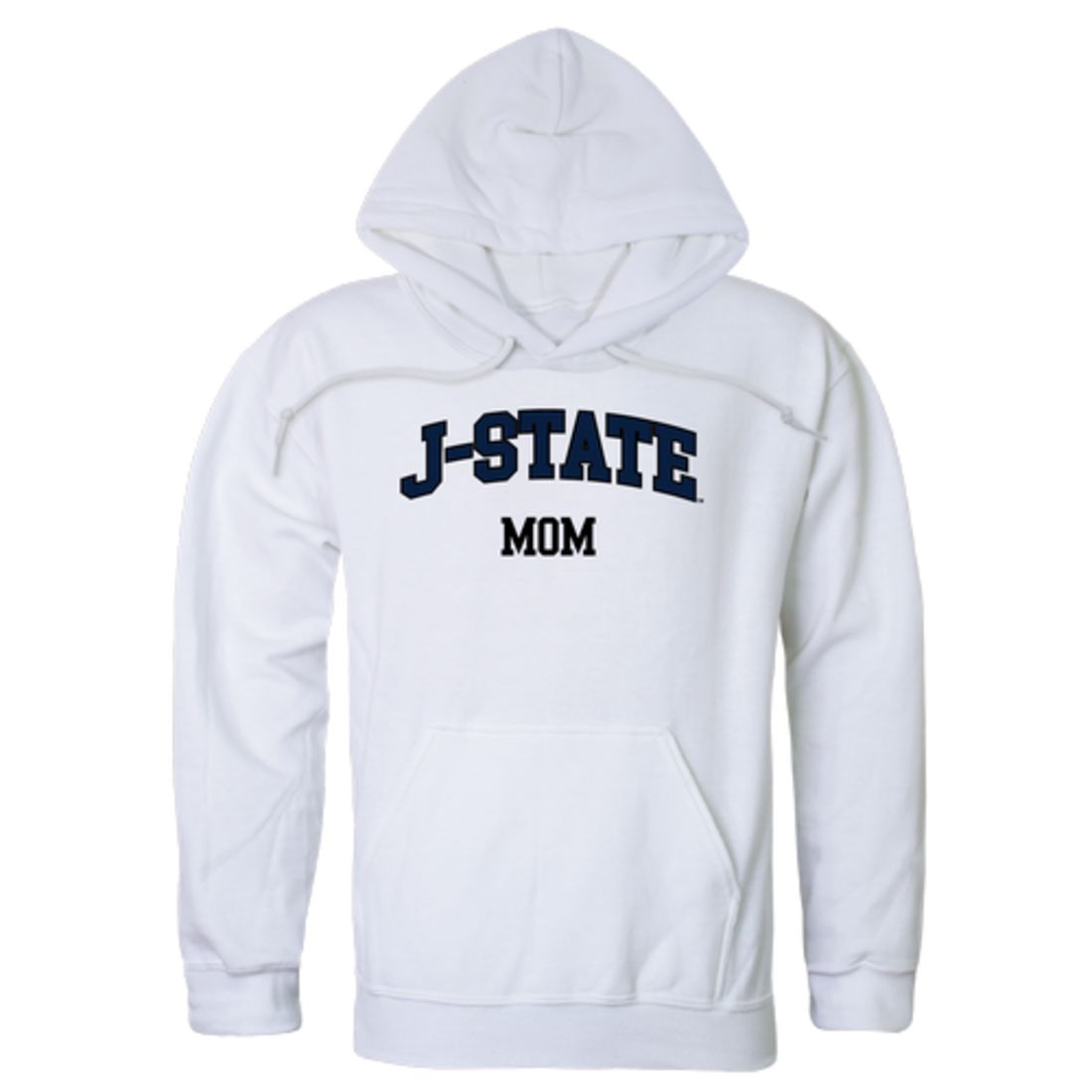 JSU Jackson State University Tigers Mom Fleece Hoodie Sweatshirts Heather Grey