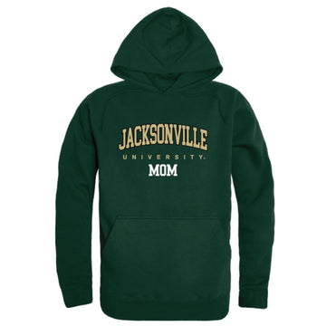 JU Jacksonville University Dolphin Mom Fleece Hoodie Sweatshirts Forest