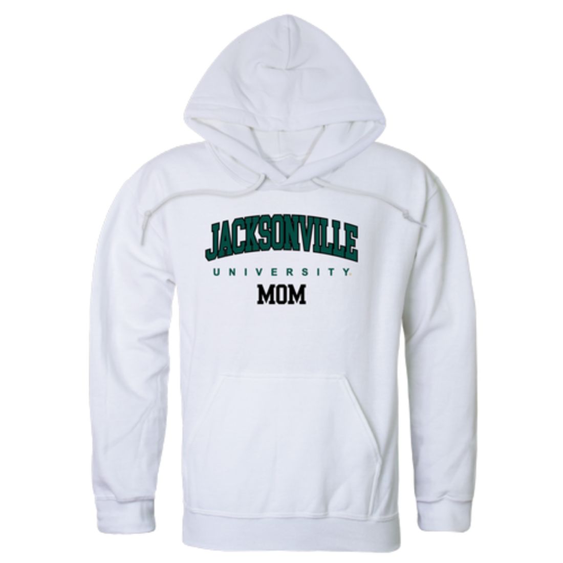 JU Jacksonville University Dolphin Mom Fleece Hoodie Sweatshirts Forest