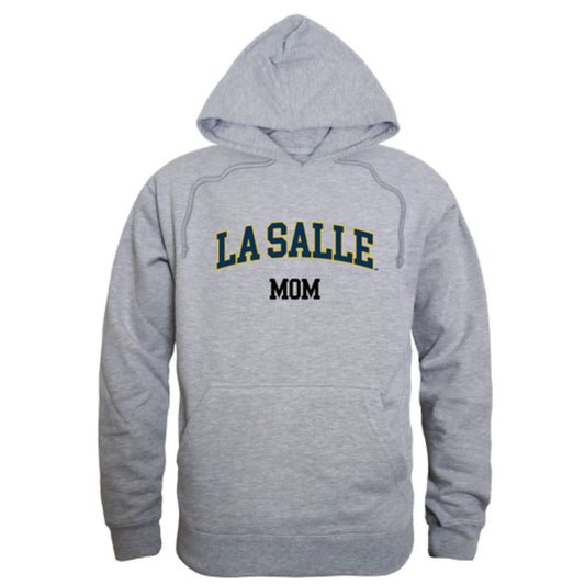La Salle University Explorers Mom Fleece Hoodie Sweatshirts Heather Grey
