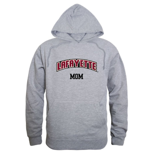 Lafayette College Leopards Mom Fleece Hoodie Sweatshirts Heather Grey