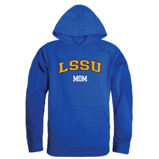 LSSU Lake Superior State University Lakers Mom Fleece Hoodie Sweatshirts Heather Grey