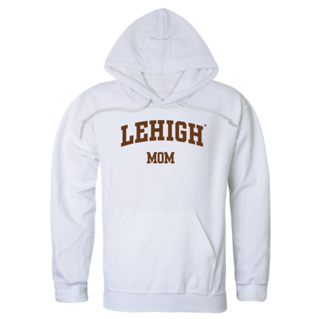 Lehigh University Mountain Hawks Mom Fleece Hoodie Sweatshirts Heather Grey