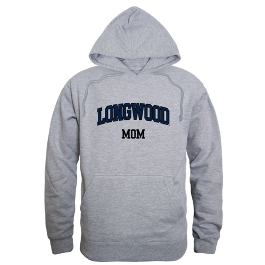 Longwood University Lancers Mom Fleece Hoodie Sweatshirts Heather Grey