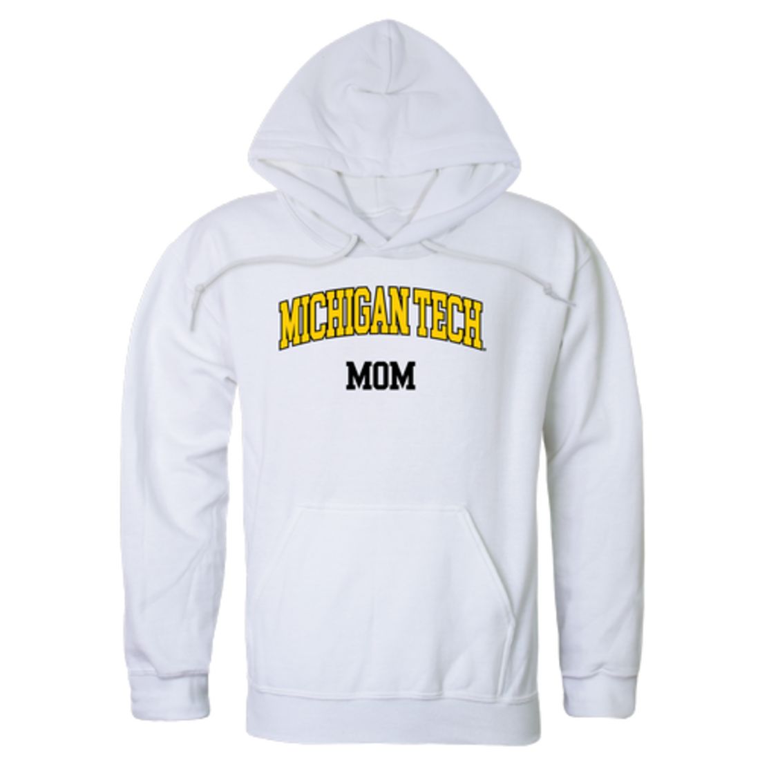 Michigan Technological University Huskies Mom Fleece Hoodie Sweatshirts Black