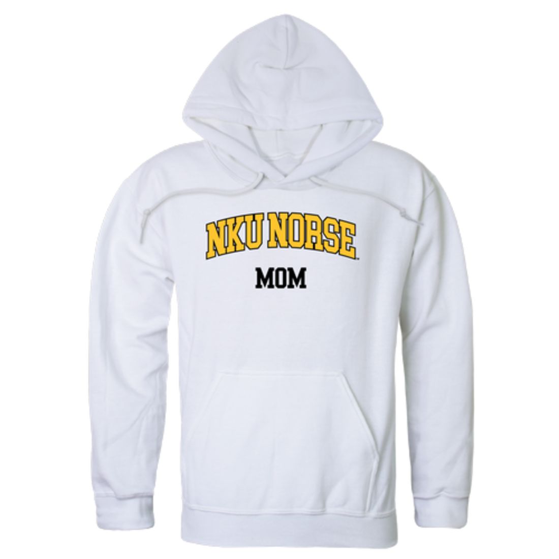 NKU Northern Kentucky University Norse Mom Fleece Hoodie Sweatshirts Black