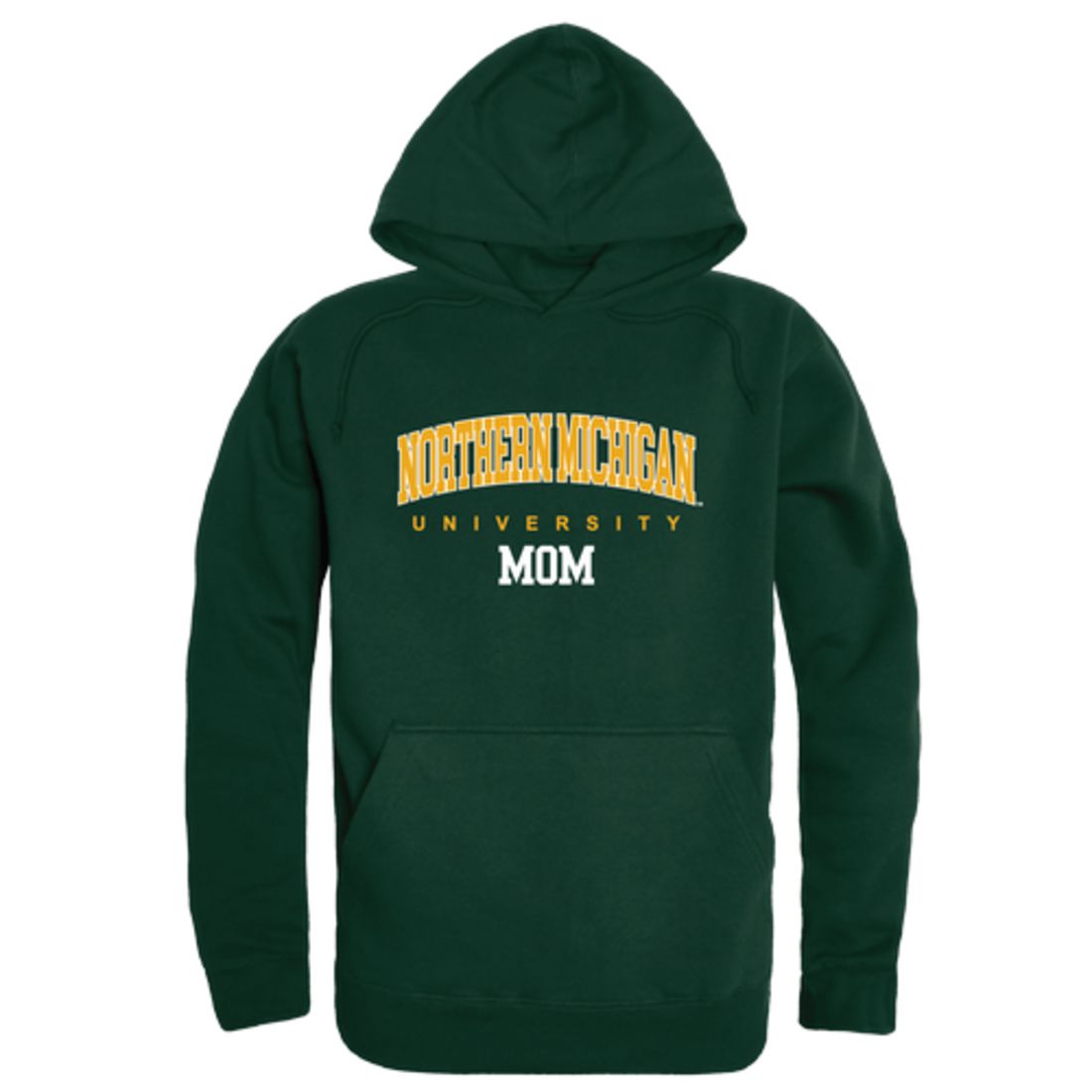 NMU Northern Michigan University Wildcats Mom Fleece Hoodie Sweatshirts Forest
