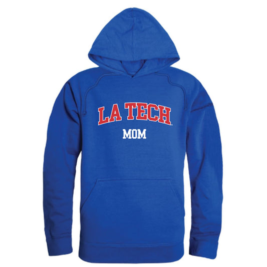 Louisiana Tech University Bulldogs Mom Fleece Hoodie Sweatshirts Heather Grey