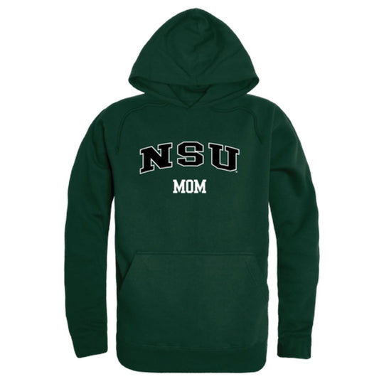 NSU Northeastern State University RiverHawks Mom Fleece Hoodie Sweatshirts Forest