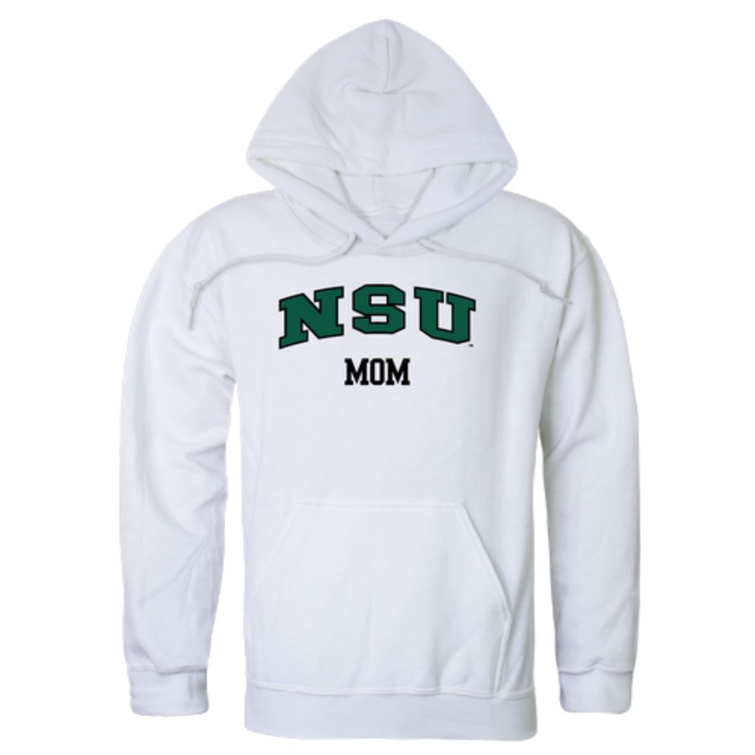 NSU Northeastern State University RiverHawks Mom Fleece Hoodie Sweatshirts Forest