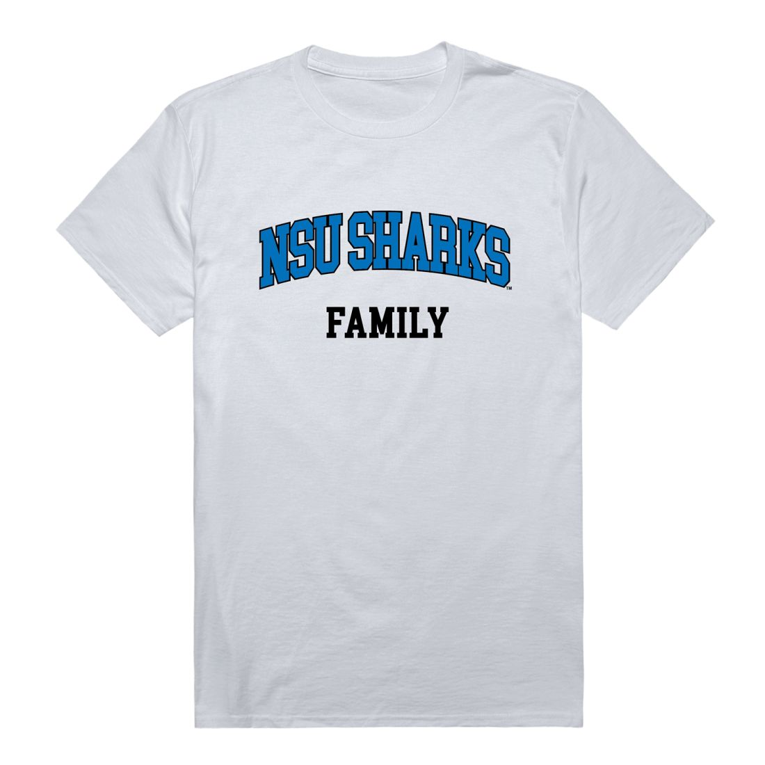 NSU Nova Southeastern University Sharks Family T-Shirt