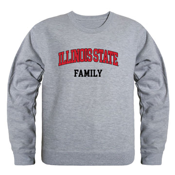 ISU Illinois State University Redbirds Family Fleece Crewneck Pullover Sweatshirt