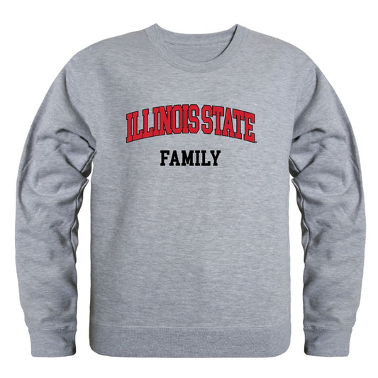 ISU Illinois State University Redbirds Family Fleece Crewneck Pullover Sweatshirt