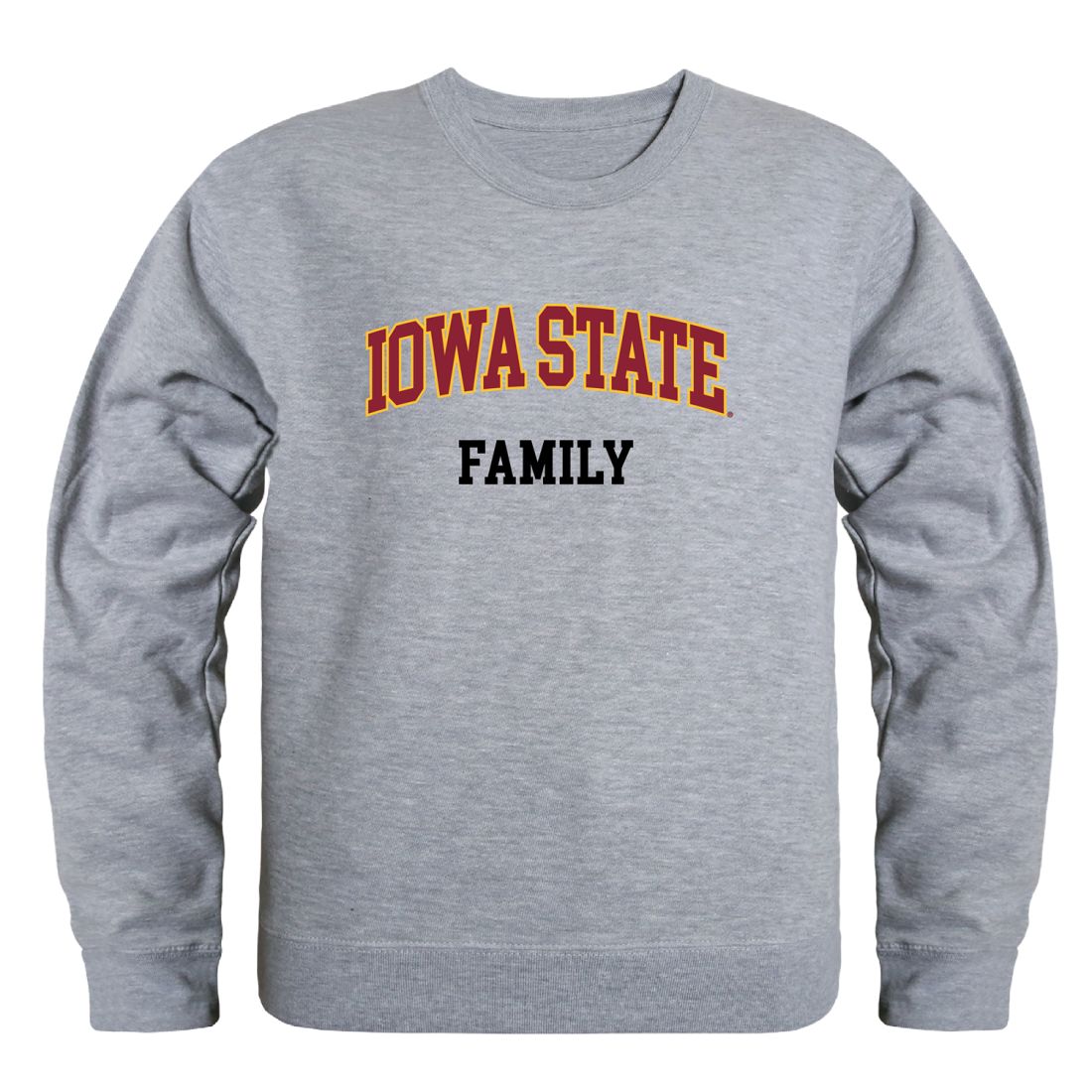 ISU Iowa State University Cyclones Family Fleece Crewneck Pullover Sweatshirt