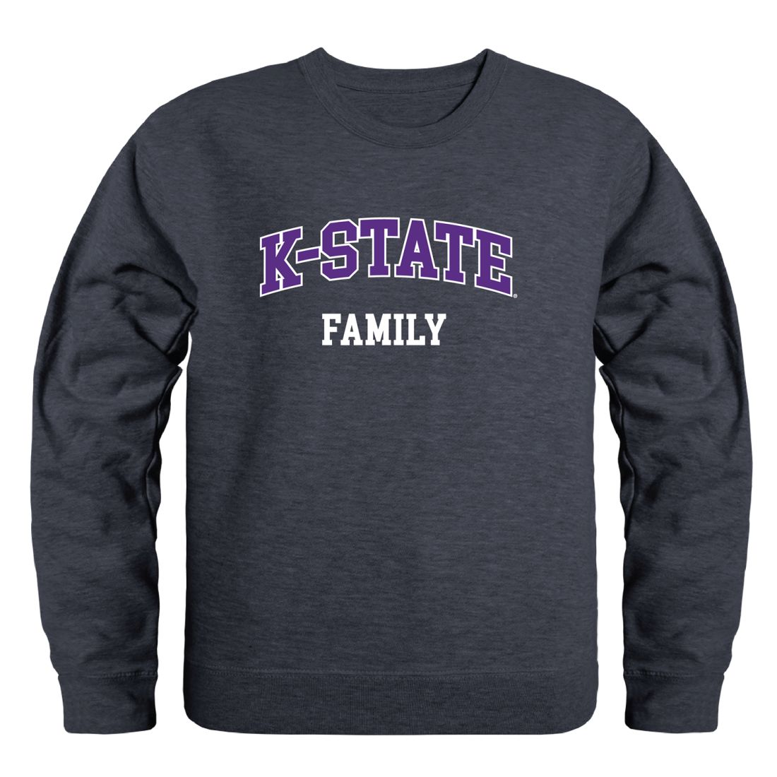KSU Kansas State University Wildcats Family Fleece Crewneck Pullover Sweatshirt