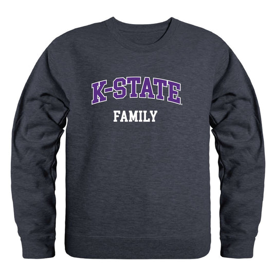 KSU Kansas State University Wildcats Family Fleece Crewneck Pullover Sweatshirt