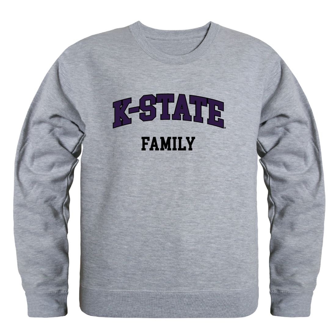 KSU Kansas State University Wildcats Family Fleece Crewneck Pullover Sweatshirt
