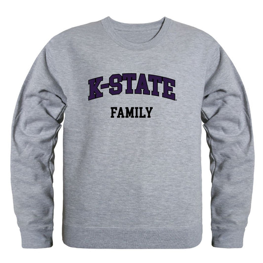 KSU Kansas State University Wildcats Family Fleece Crewneck Pullover Sweatshirt