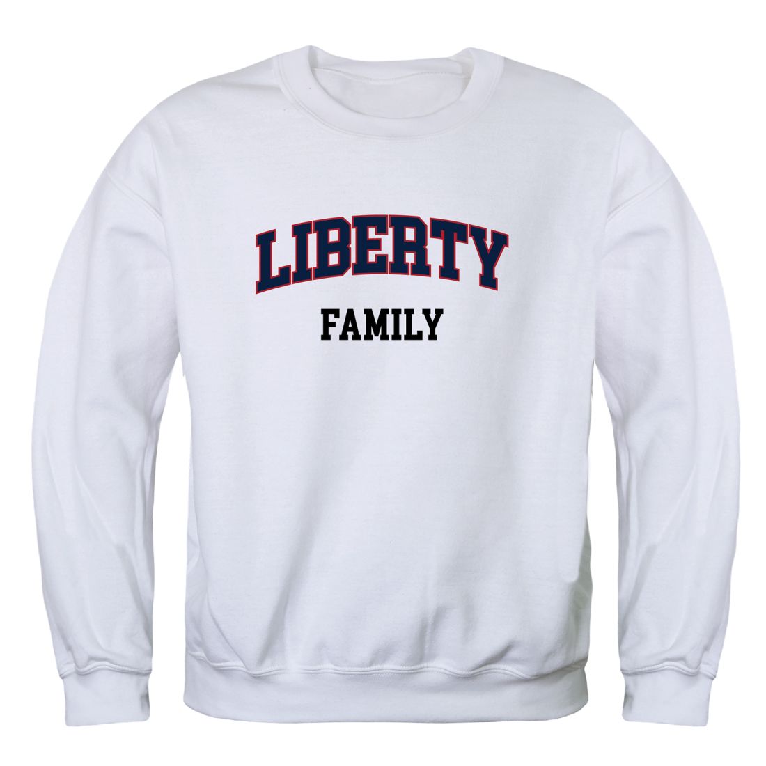 Liberty University Flames Family Fleece Crewneck Pullover Sweatshirt
