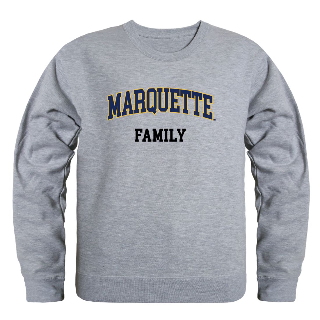 Marquette University Golden Eagles Family Fleece Crewneck Pullover Sweatshirt