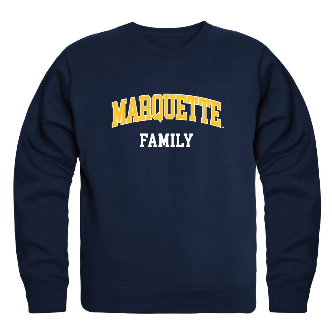 Marquette University Golden Eagles Family Fleece Crewneck Pullover Sweatshirt