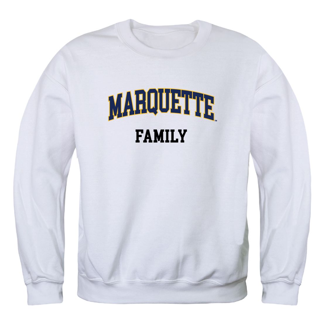 Marquette University Golden Eagles Family Fleece Crewneck Pullover Sweatshirt