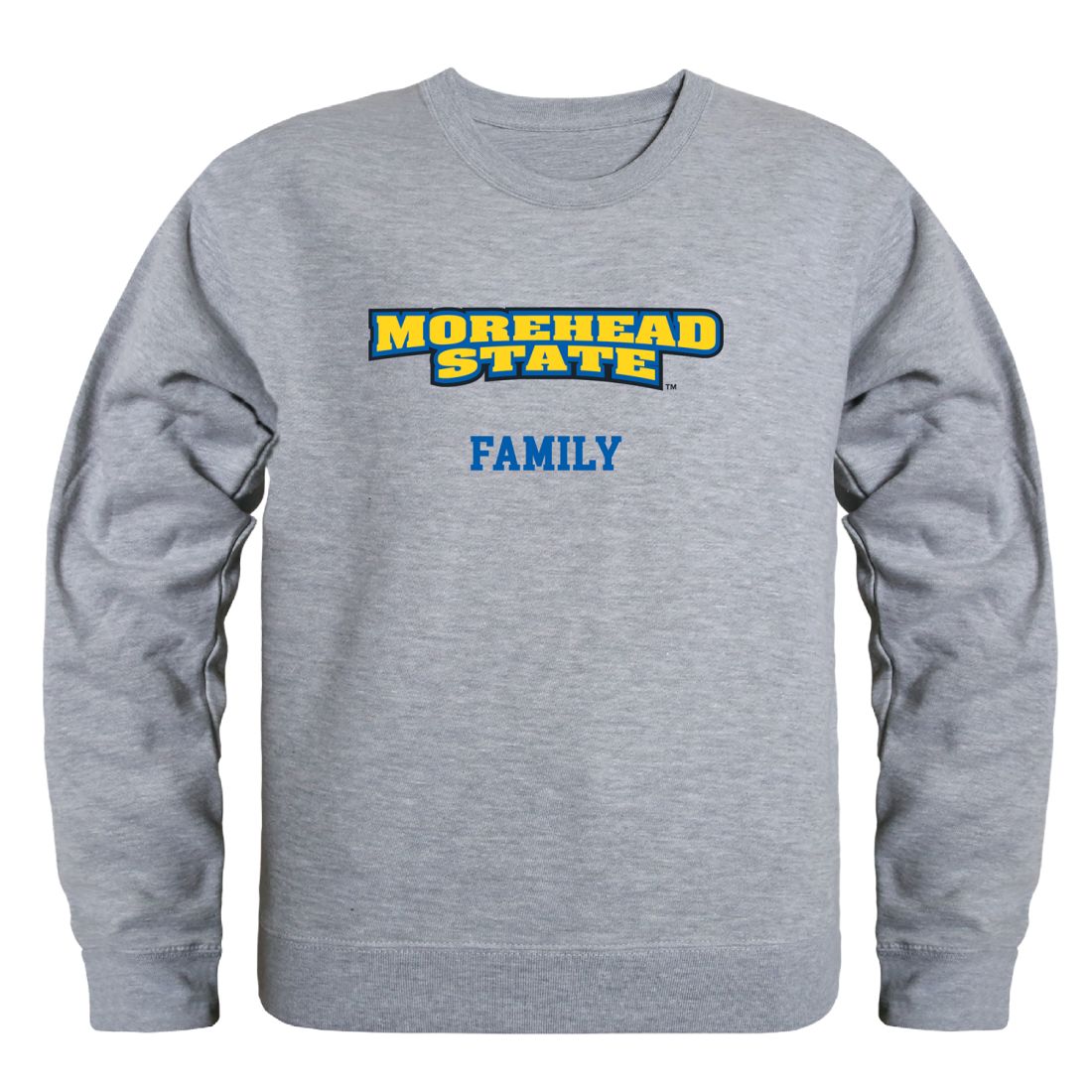 MSU Morehead State University Eagles Family Fleece Crewneck Pullover Sweatshirt