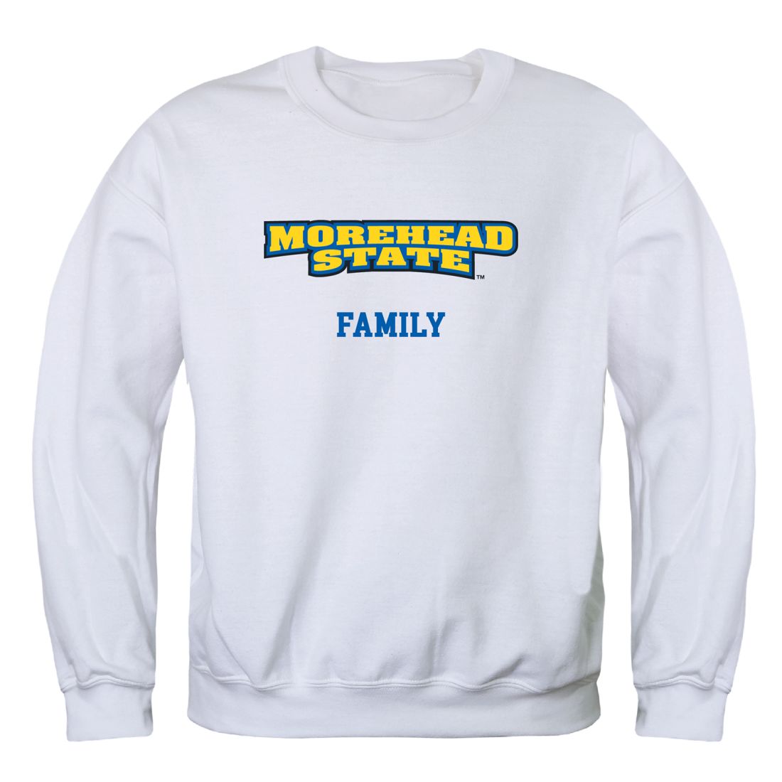 MSU Morehead State University Eagles Family Fleece Crewneck Pullover Sweatshirt