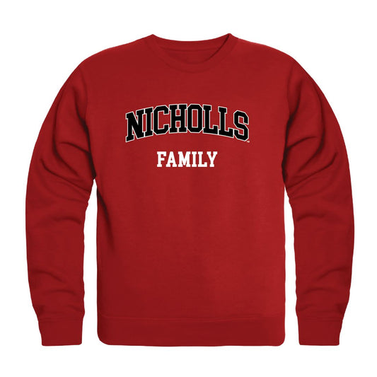 Nicholls State University Colonels Family Fleece Crewneck Pullover Sweatshirt