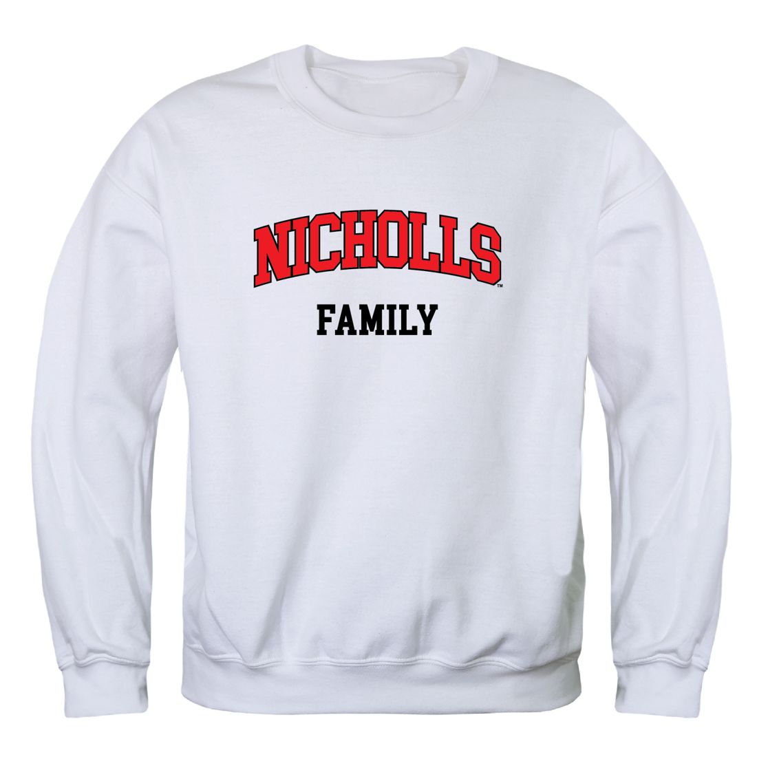 Nicholls State University Colonels Family Fleece Crewneck Pullover Sweatshirt