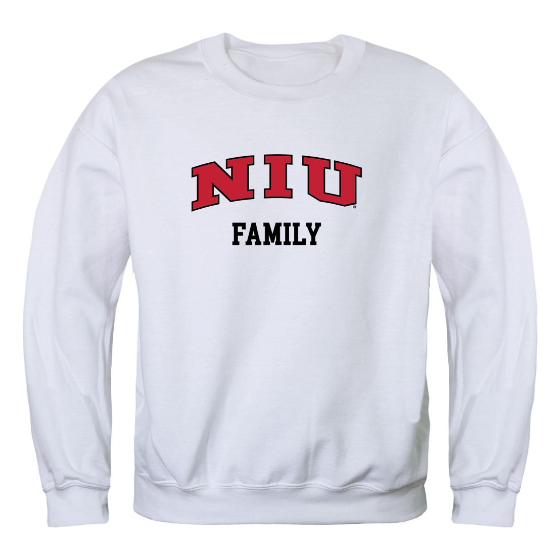 NIU Northern Illinois University Huskies Family Fleece Crewneck Pullover Sweatshirt
