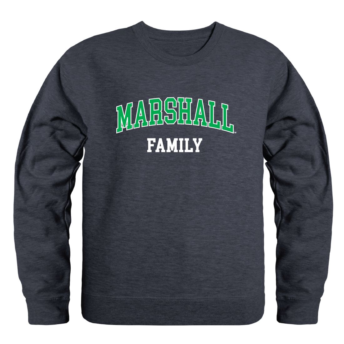 Marshall University Thundering Herd Family Fleece Crewneck Pullover Sweatshirt