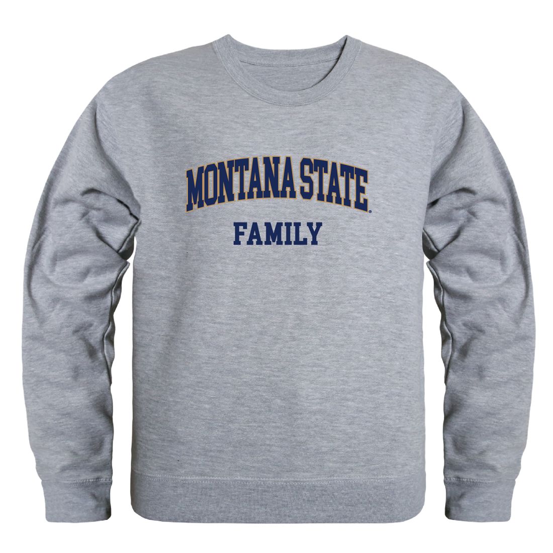 Montana State University Bobcats Family Fleece Crewneck Pullover Sweatshirt