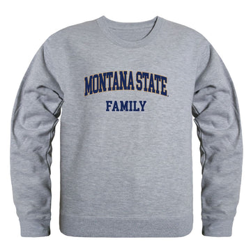 Montana State University Bobcats Family Fleece Crewneck Pullover Sweatshirt
