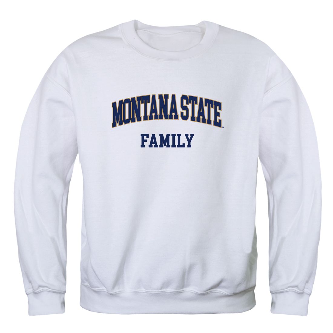 Montana State University Bobcats Family Fleece Crewneck Pullover Sweatshirt