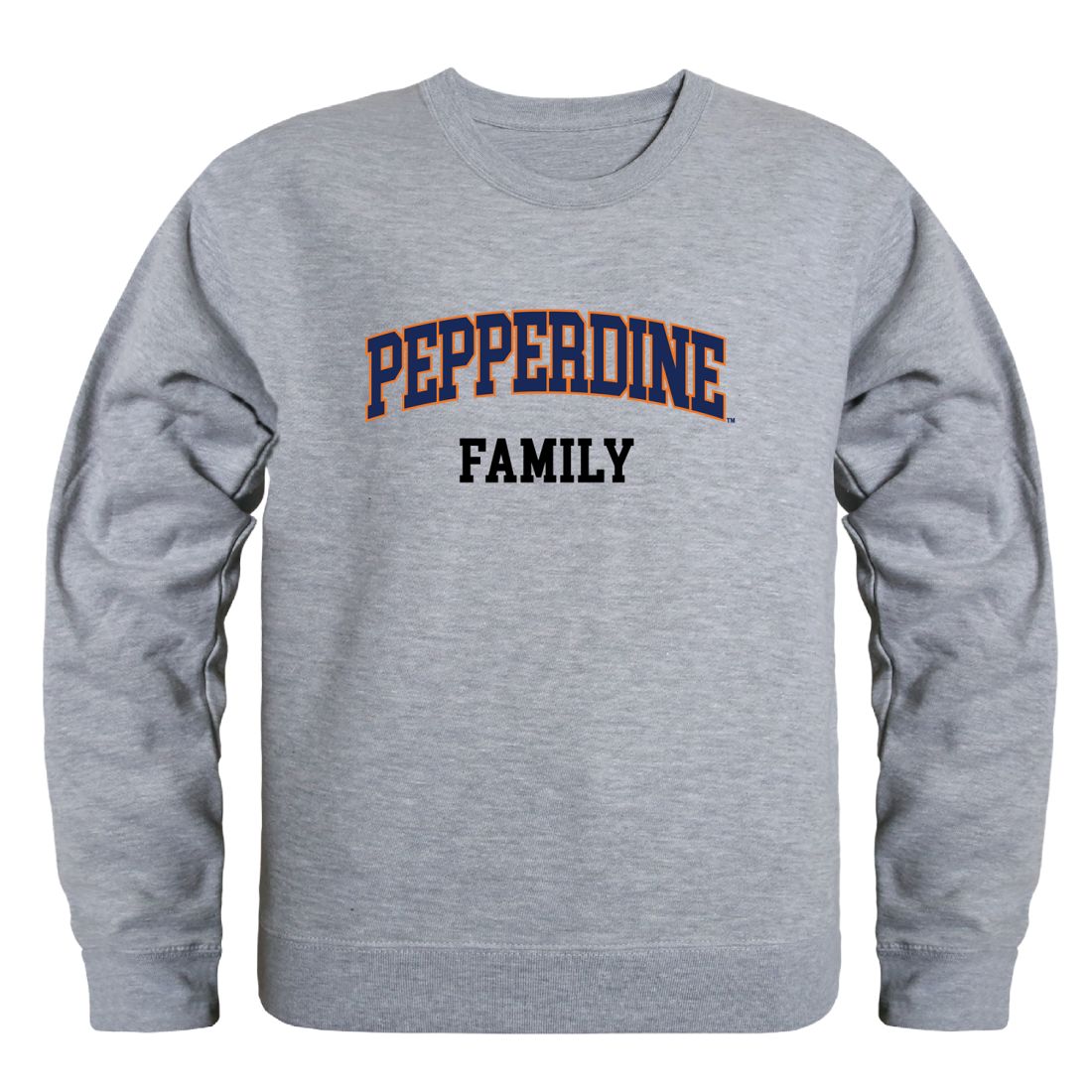 Pepperdine University Waves Family Fleece Crewneck Pullover Sweatshirt
