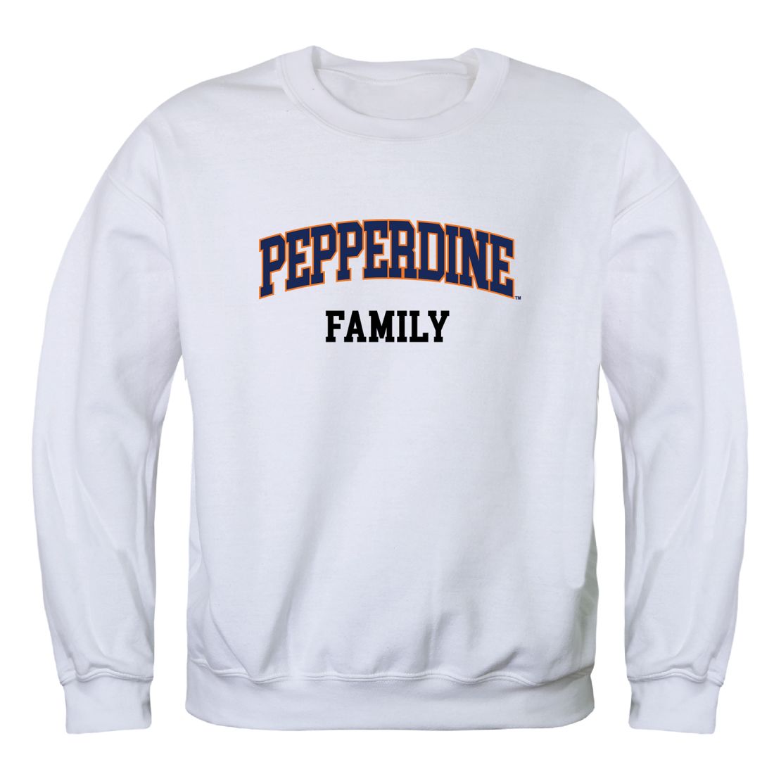 Pepperdine University Waves Family Fleece Crewneck Pullover Sweatshirt