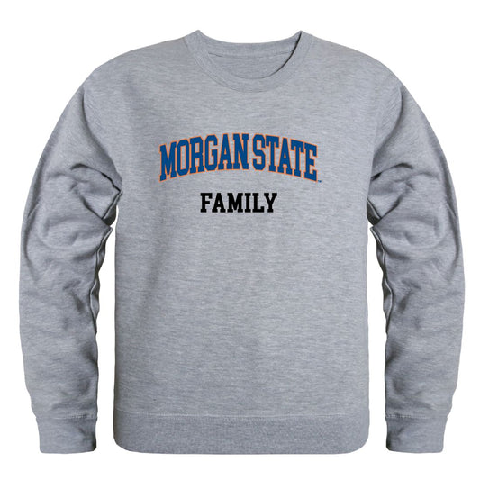 Morgan State University Bears Family Fleece Crewneck Pullover Sweatshirt