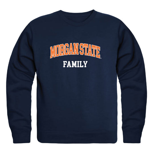 Morgan State University Bears Family Fleece Crewneck Pullover Sweatshirt