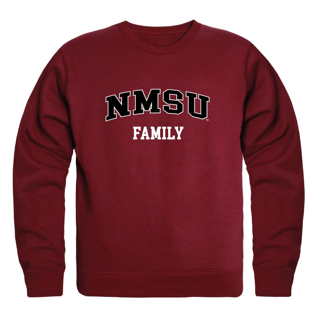 NMSU New Mexico State University Aggies Family Fleece Crewneck Pullover Sweatshirt