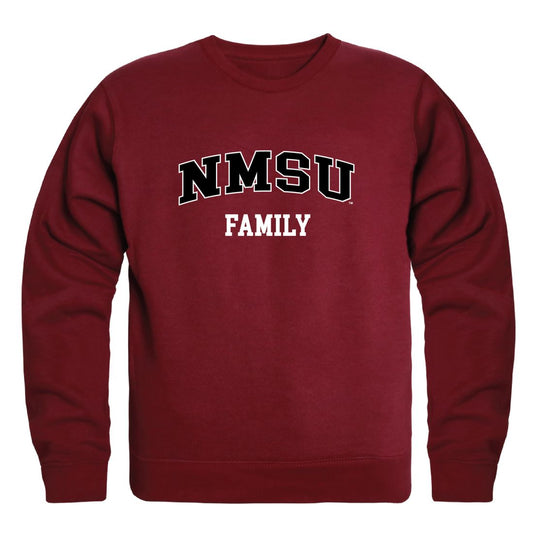 NMSU New Mexico State University Aggies Family Fleece Crewneck Pullover Sweatshirt